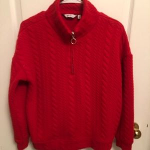 Reitmans Red Pullover Sweater